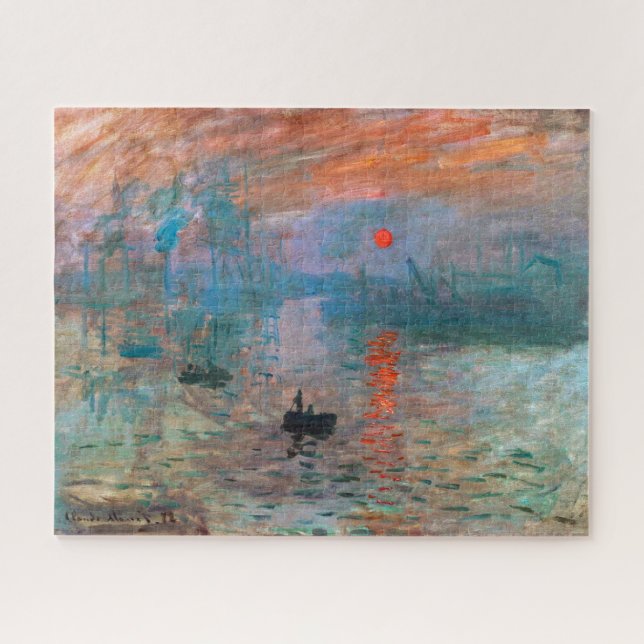 Puzzle Impression, lever du soleil | CLAUDE MONET | (Horizontal)