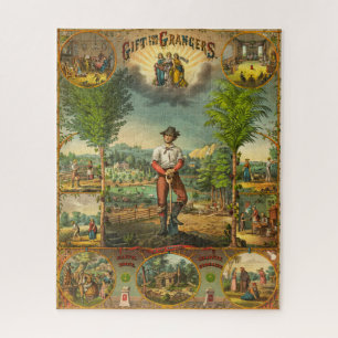 Puzzle Impression promotionnelle Pour Membres Grange