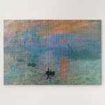 Puzzle Impression Sunrise by Claude Monet<br><div class="desc">Impression Sunrise by Claude Monet.
Please visit my store for more interesting design and more color choice.
=> zazzle.com/iwheels*</div>