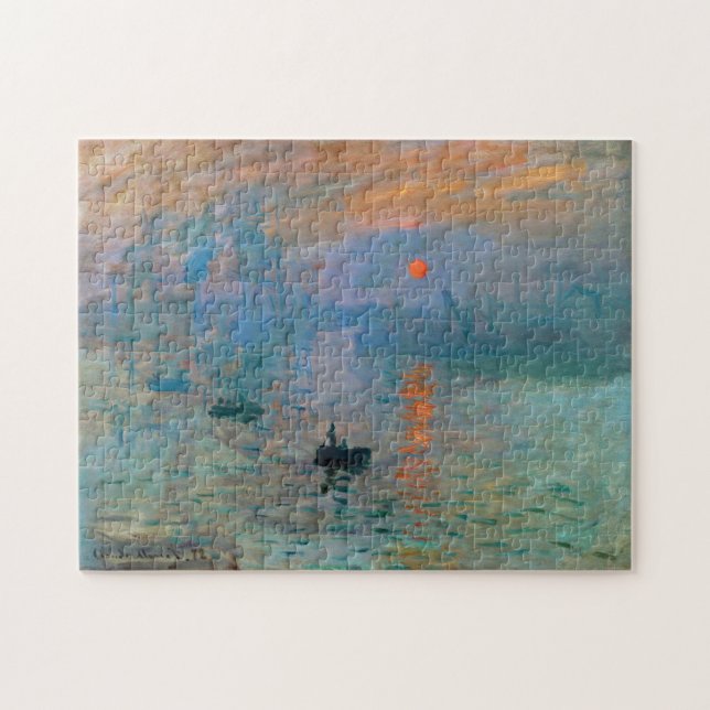 Puzzle Impression Sunrise par Claude Monet (Horizontal)