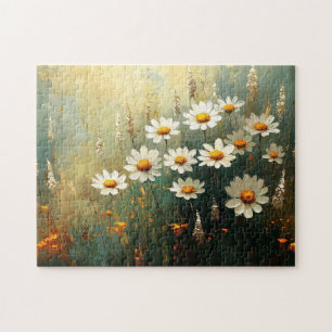 Puzzle Impressionniste Daisy Field Art