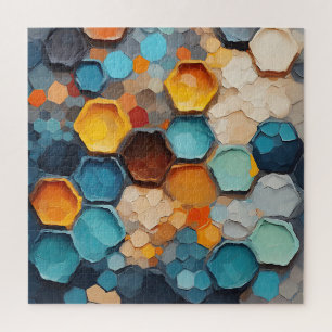 Puzzle Impressions hexagonales