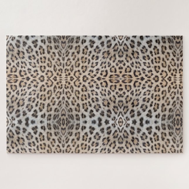 Puzzle Imprimé animalier de fourrure de léopard guépard é (Horizontal)