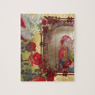 Puzzle Imprimer mariage Doll Portrait Graphique