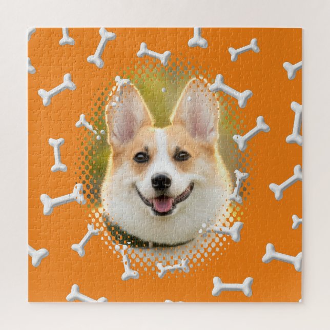 Puzzle Imprimer Motif d'os (Vertical)