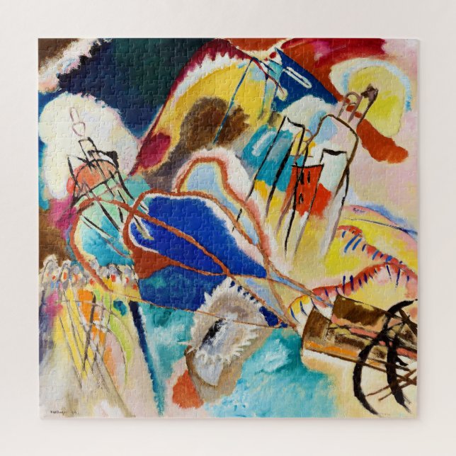 Puzzle Improvisation 30 (Canons) par Wassily Kandinsky (Vertical)