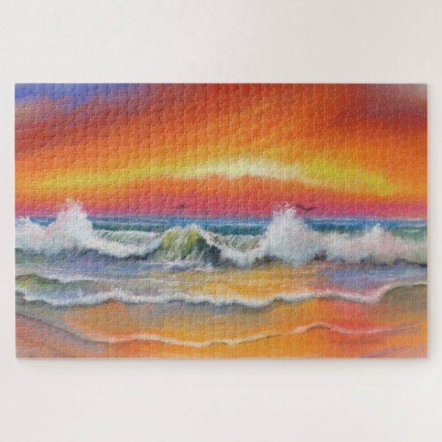 Puzzle Incandescence - Art aquarelle (Horizontal)