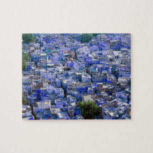 Puzzle INDE, Rajasthan, Jodhpur : Ville bleue de Jodhpur