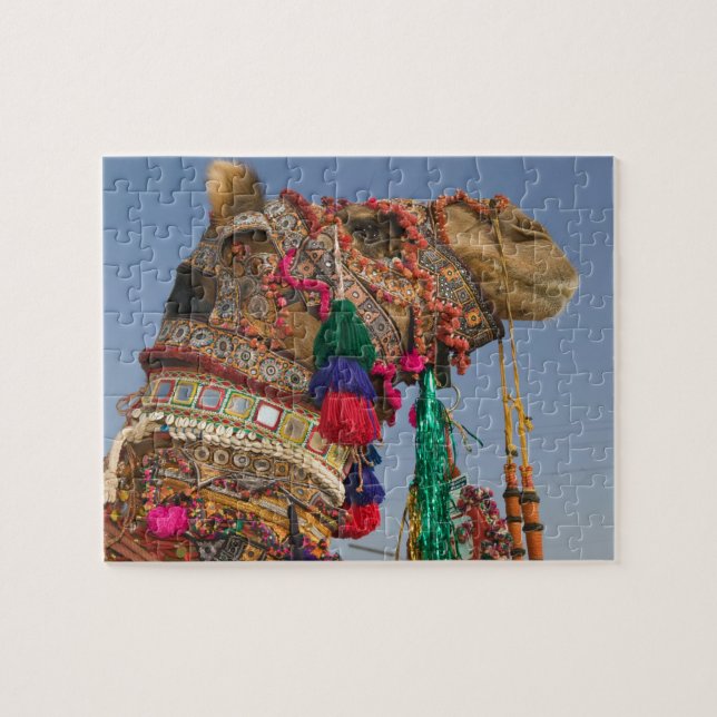 Puzzle INDE, Rajasthan, Pushkar : PUSHKAR CAMEL FAIR, (Horizontal)