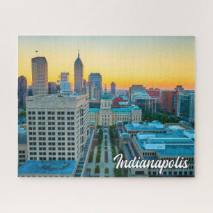 Puzzle Indianapolis, Indiana, États-Unis