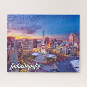 Puzzle Indianapolis, Indiana, États-Unis
