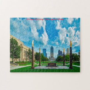 Puzzle Indianapolis Indiana.Joyeux Noël