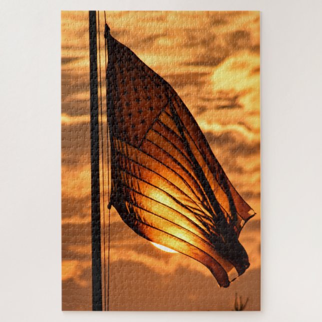 Puzzle Indicateur Aglow dans le coucher du soleil -20x30  (Vertical)