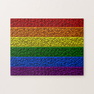 Puzzle Indicateur Chrome Gay pride