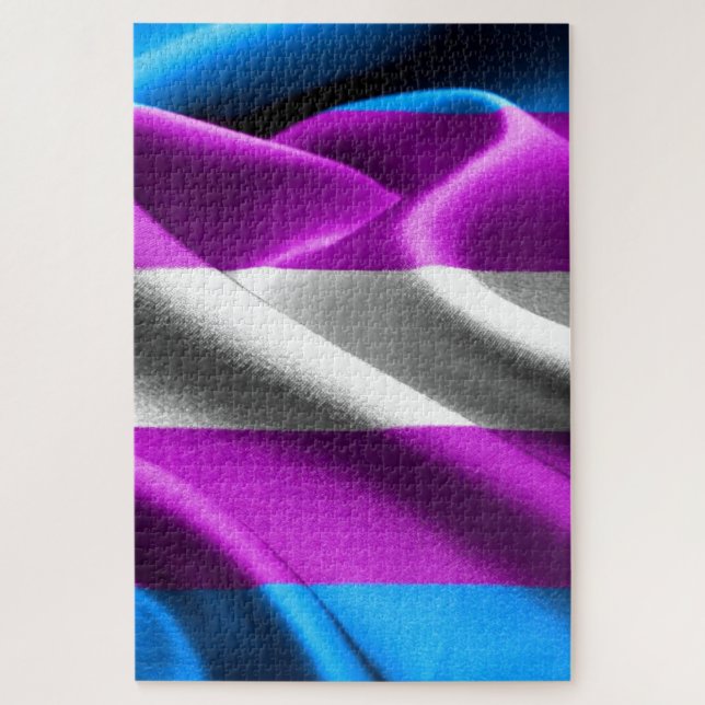 Puzzle Indicateur transgenre (Vertical)