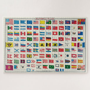 Puzzle Indicateurs nationaux vintages