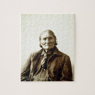 Puzzle Indien d'Amerique indigène de Geronimo (Guiyatle)
