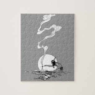 Puzzle Indien dans sa solitude par NC Wyeth Western Vinta