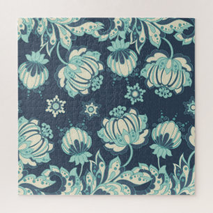 Puzzle Indien Floral Vintage sans fil Motif