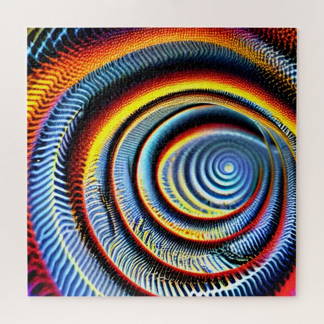 Puzzle Indigo hypnose fun vous attire dans d'autres dimen (Horizontal)