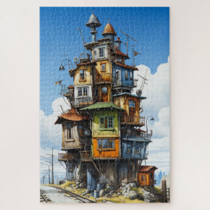 Puzzle industriel Treehouse