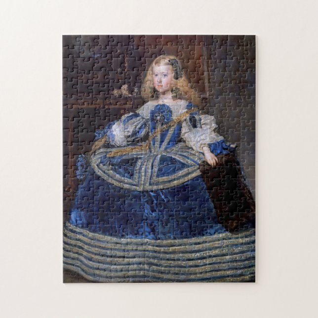 Puzzle Infanta Margarita Teresa Blue Dress, Velazquez (Vertical)
