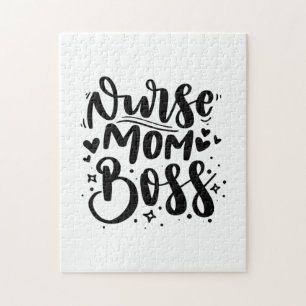 Puzzle Infirmière Cadeau Infirmière Maman Chef