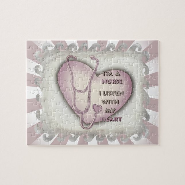 Puzzle Infirmière cardiaque (Horizontal)