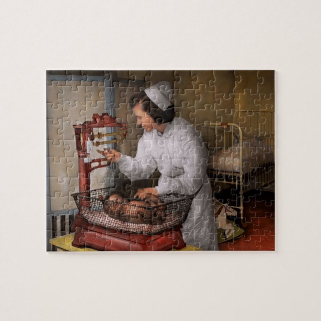 Puzzle Infirmière - Le service de pédiatrie 1943 (Horizontal)