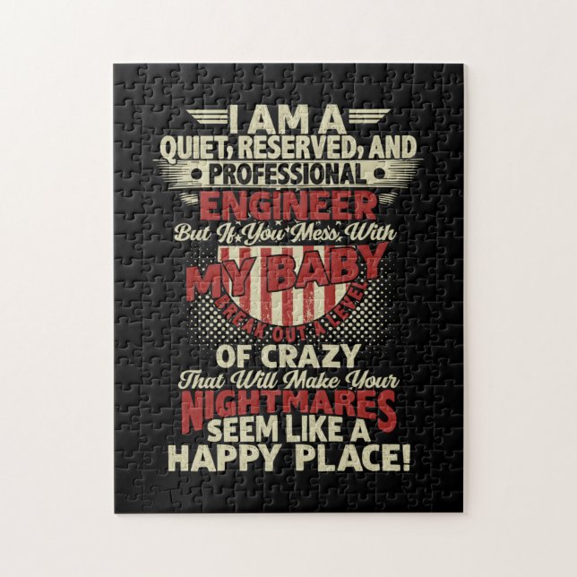 Puzzle Ingénieur ingénieur (Vertical)