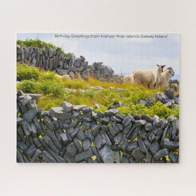 Puzzle Inisheer Aran Islands Galway Irlande. Jigsaw Puzzl (Horizontal)