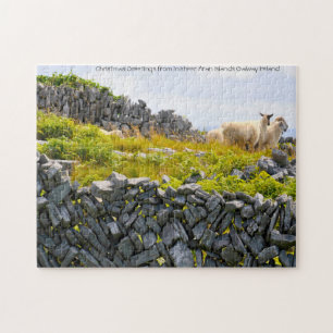 Puzzle Inisheer Aran Islands Galway Irlande. Jigsaw Puzzl