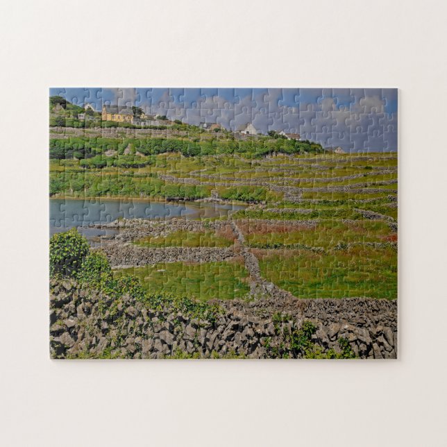 Puzzle Inisheer Îles d'Aran Galway Irlande. (Horizontal)