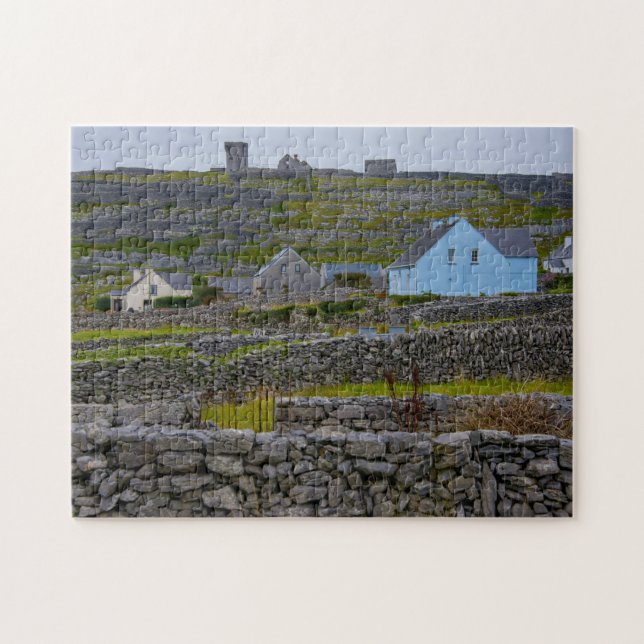 Puzzle Inisheer Stone Walls Galway Irlande. (Horizontal)