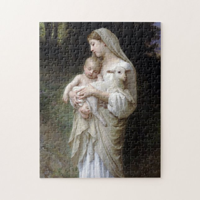 Puzzle Innocence (Vierge et Enfant), Bouguereau (Vertical)