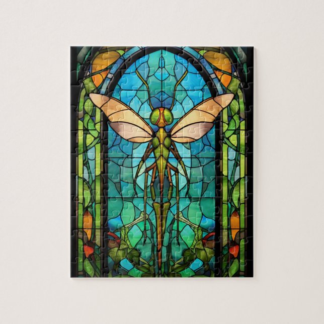 Puzzle Insectes en verre tendu (Vertical)