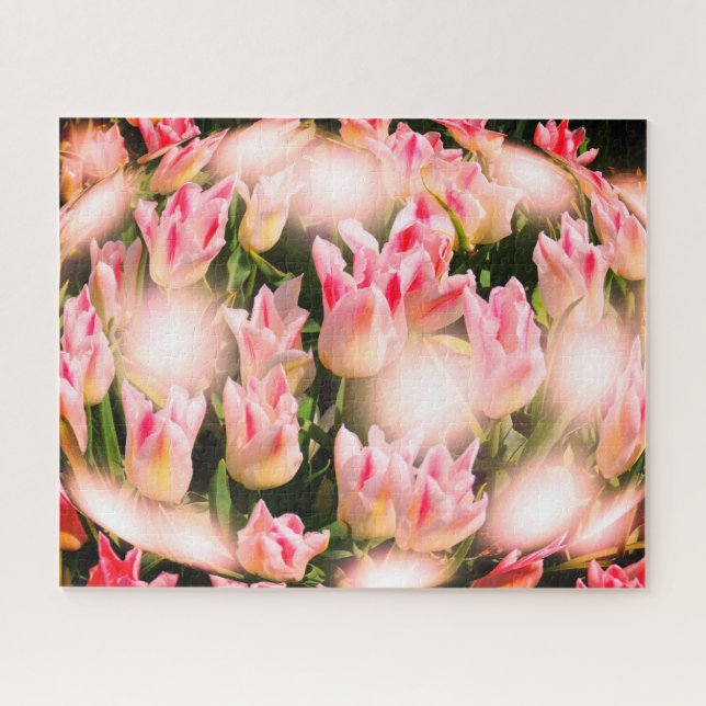 Puzzle inspirations de tulipes art floral (Horizontal)