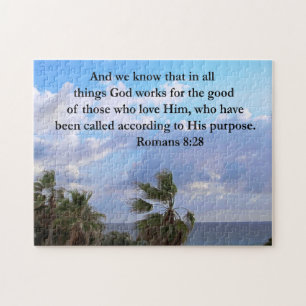 PUZZLE INSPIRING ROMANS 8:28 DESIGN