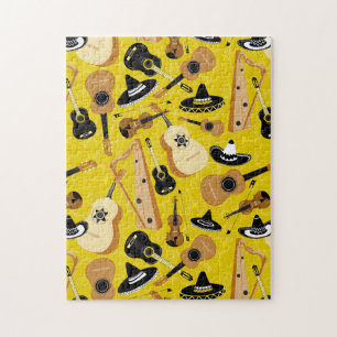 Puzzle Instruments de bande Mariachi