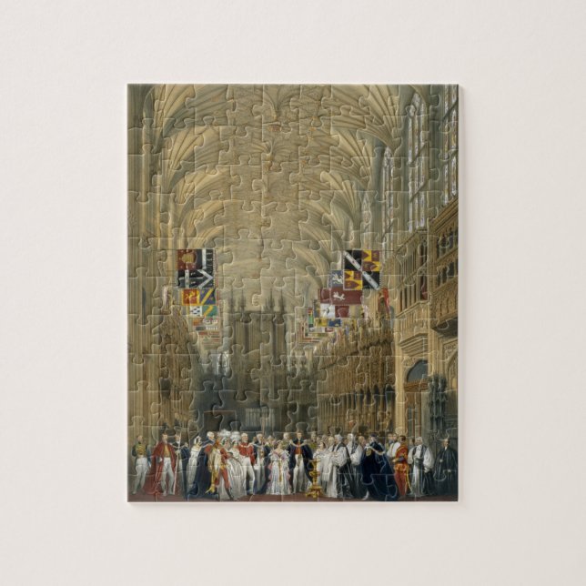 Puzzle Intérieur de la chapelle de St George, 1838 (litho (Vertical)