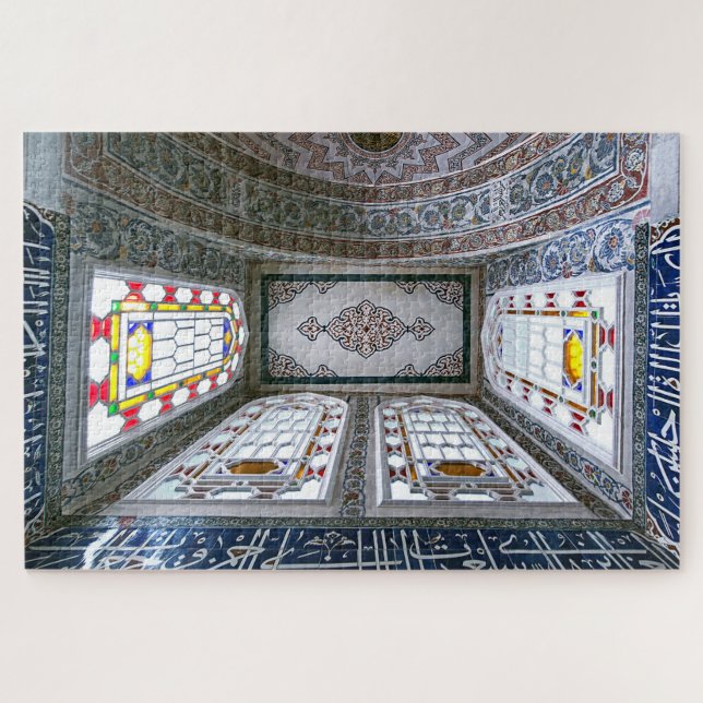Puzzle Interior.Mosaic. Conception (Horizontal)
