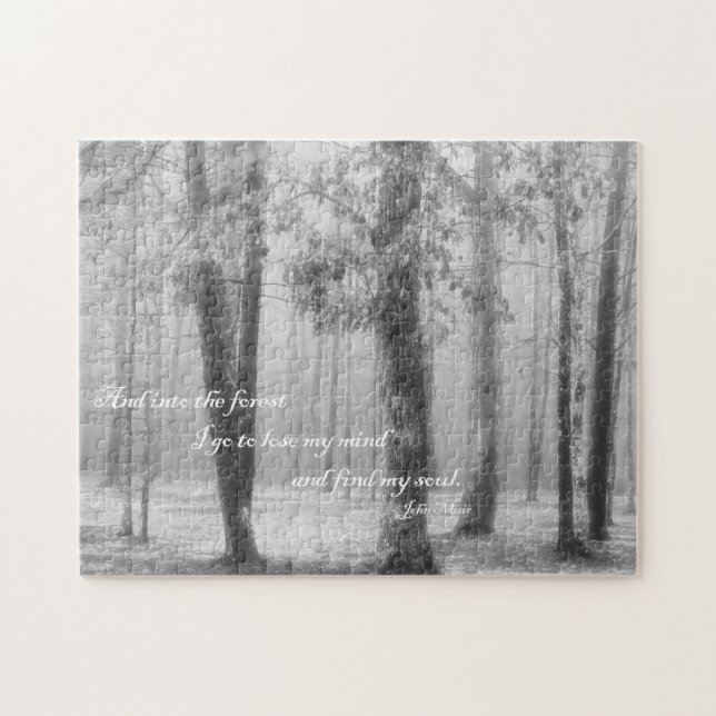 Puzzle Into the Forest I Go - 11x14 - 252 pcs (Horizontal)
