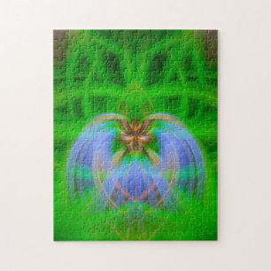Puzzle Intricité verte