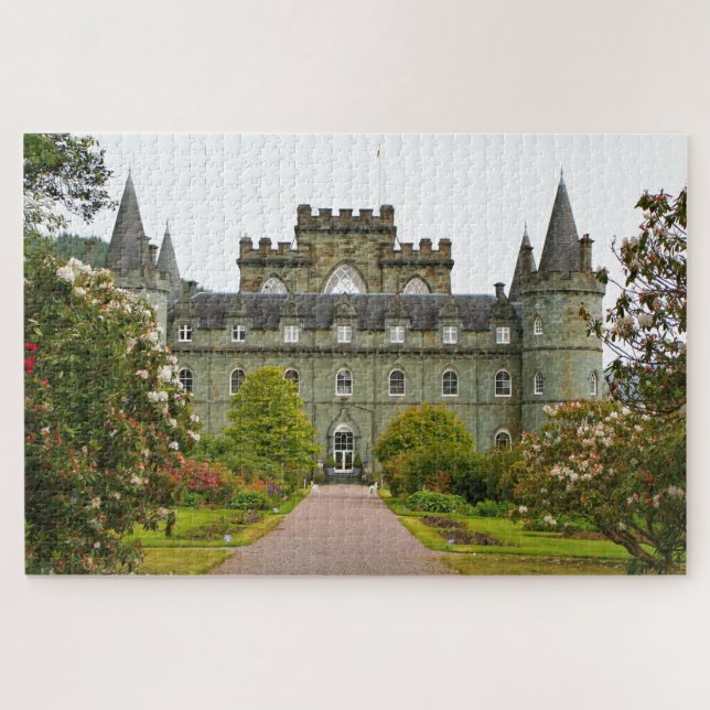 Puzzle Inveraray Castle, Écosse, Royaume-Uni (Horizontal)