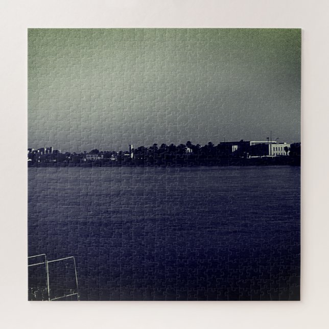 Puzzle Irak vintage Bagdad rivière forat (Horizontal)