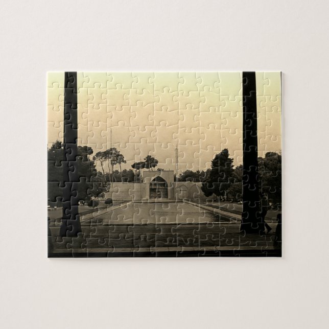 Puzzle Iran Ispahan palais chehel sotun 1970 (Horizontal)