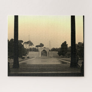 Puzzle Iran Ispahan palais chehel sotun 1970