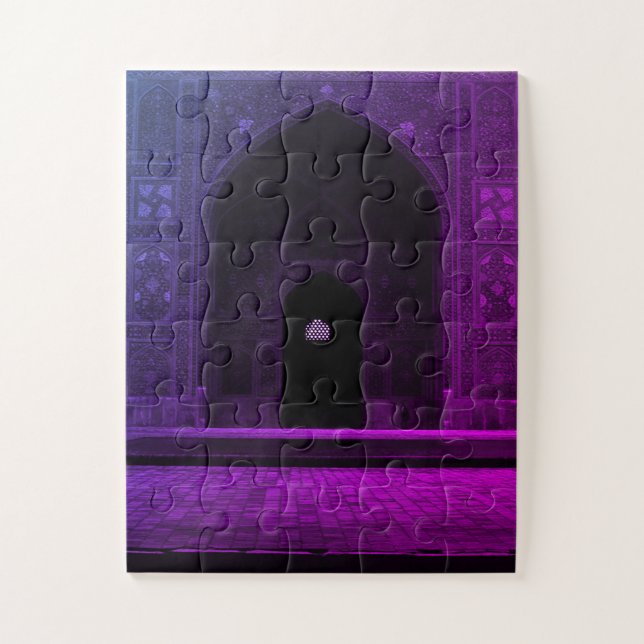 Puzzle Iran vintage Iwan ouest Mosquée Imam Ispahan (Vertical)