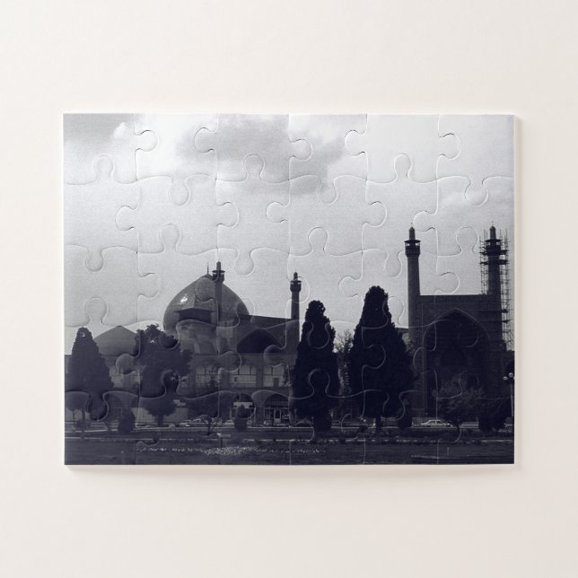 Puzzle Iran vintage mosquée du shah d'Ispahan (Horizontal)