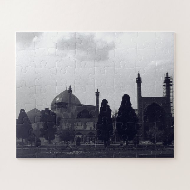 Puzzle Iran vintage mosquée shah d'Ispahan (Horizontal)